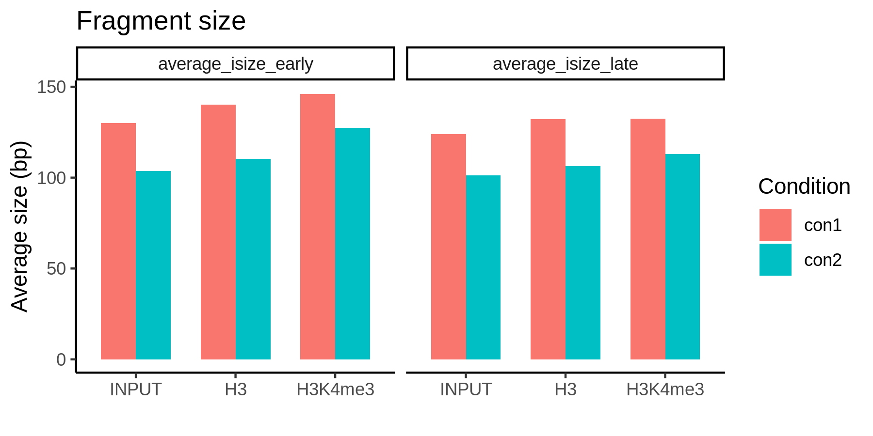 Early and late DNA replication regions have different MNase sensitivity.